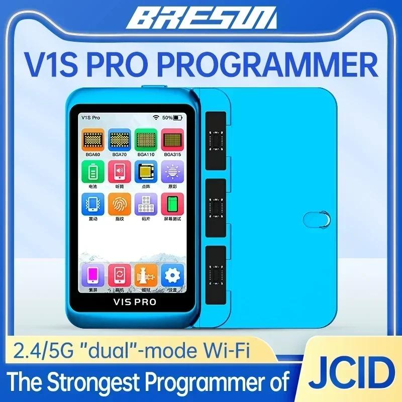 JCID V1S 프로 프로그래머, BGA315, BGA110, BGA70 소켓, 아이폰 6-14 용, 낸드 플래시 읽기, 쓰기 및 포맷, 화면 트루 톤 수정 도구